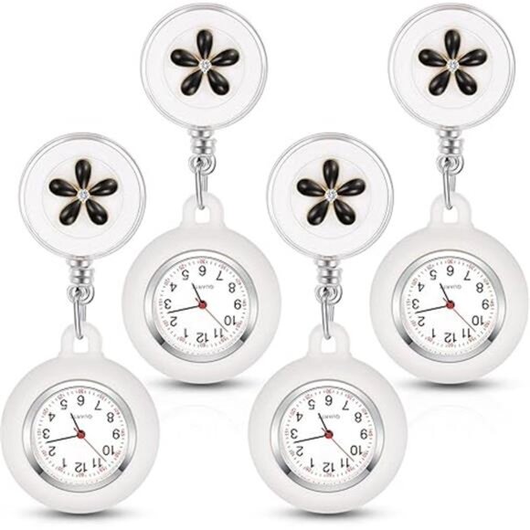 Nurse Watch for Nurses Doctors Nurse Watch Brooch Fob Pocket Watch Digital Watch